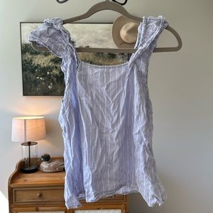 Blue tank top